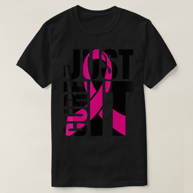 T-shirt Juste soigner Il Le Cancer Du Sein Sensibilisation (Design devant)