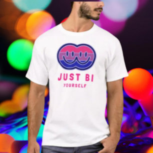 T-shirt Juste Sois Toi-Même : Tee-shirt Sourires Connectés