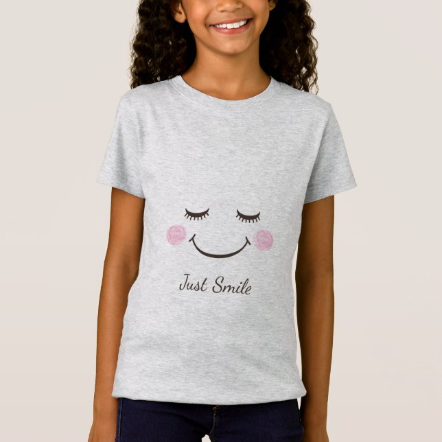 T-Shirt Juste Sourire (Devant)