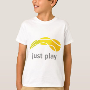 T-shirt Juste tennis de jeu