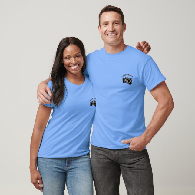 T-shirt Juste tirer sur la caméra (Unisexe)