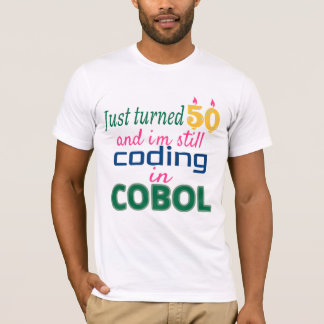 T-shirt Juste tourné 50 et codage fixe dans COBOL