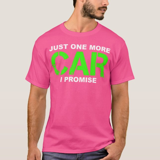 T-shirt Juste un ami de voiture (Devant)