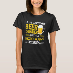T-shirt Juste Un Autre Buveur De Bières Avec Une Probabili