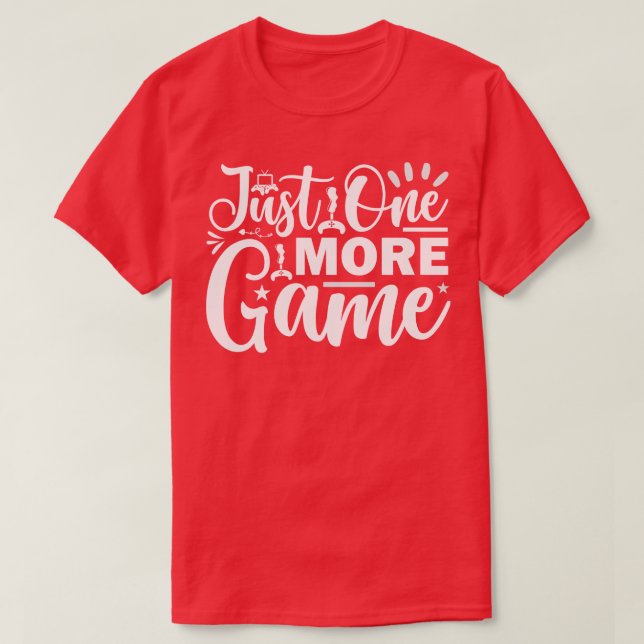T-shirt Juste un autre jeu 1 (Design devant)