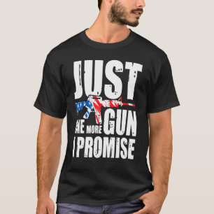 T-shirt Juste un autre pistolet je promets aux vétérans am