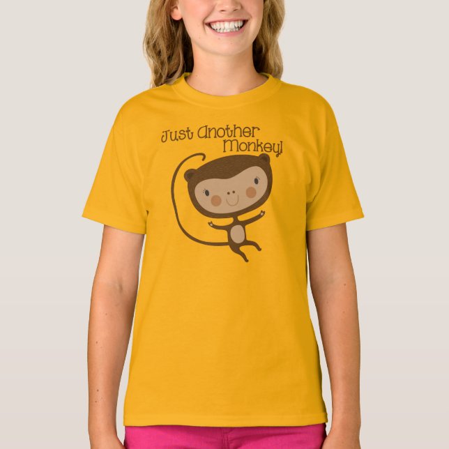 T-shirt Juste un autre singe (Devant)