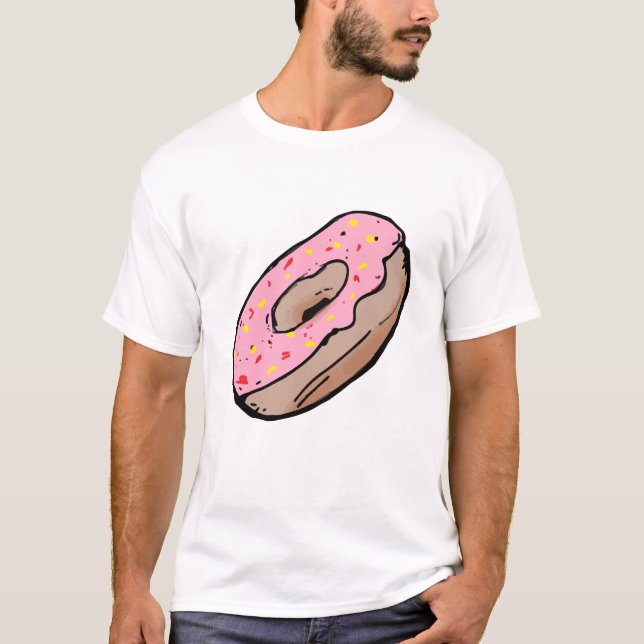 T-shirt Juste un beignet (Devant)