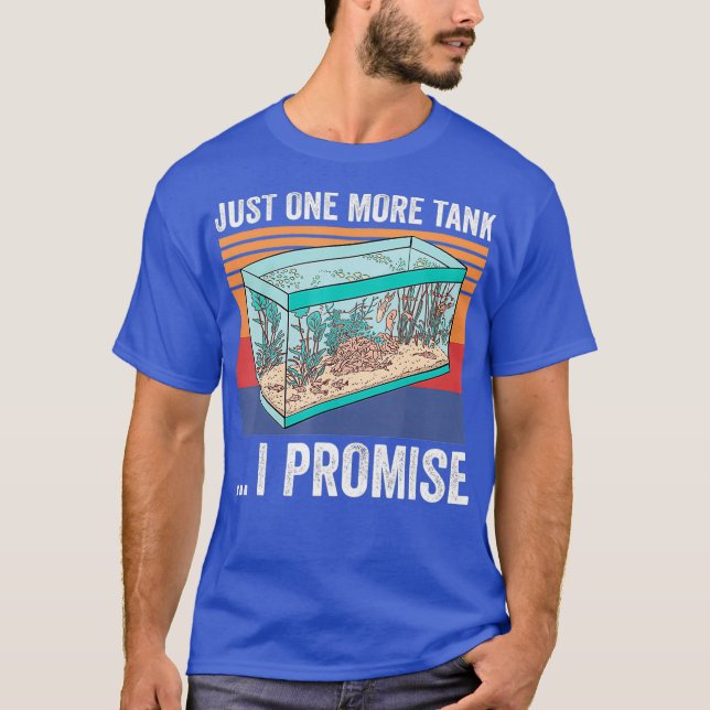 T-shirt Juste Un Char De Plus Je Promets Poisson (Devant)