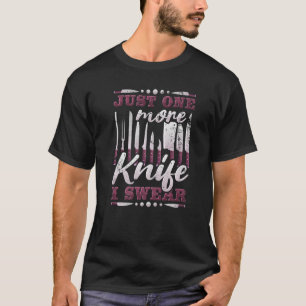 T-shirt Juste Un Couteau De Plus Je Cure, Couteau Collecto