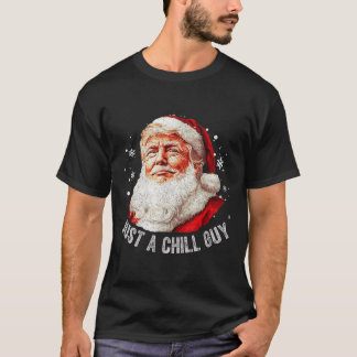 T-shirt Juste un enfant Noël drôle Père Noël Trump Noël