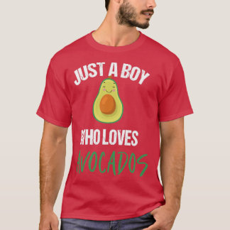 T-shirt Juste Un garçon qui aime Avocado 1