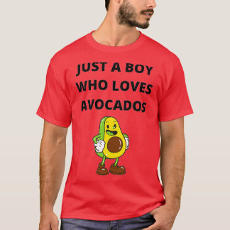 T-shirt juste un garçon qui aime avocados cadeau pour avoc
