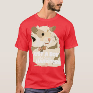 T-shirt Juste un garçon qui aime Hamsters Hamster Farmer