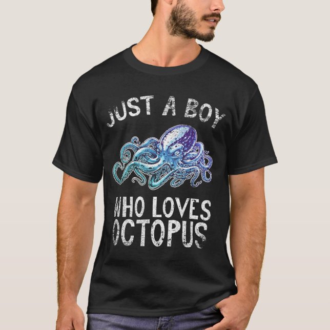 T-shirt Juste Un Garçon Qui Aime La Peuple (Devant)