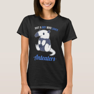 T-shirt Juste Un Garçon Qui Aime Les Anteaters