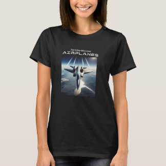 T-shirt Juste un garçon qui aime les avions drôle enfants