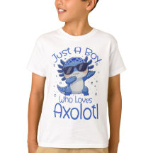 Juste un garçon qui aime les axolotls