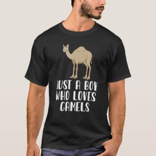 T-shirt Juste Un Garçon Qui Aime Les Camels