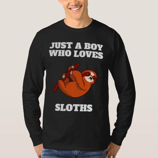T-shirt Juste un garçon qui aime les fentes (Devant)