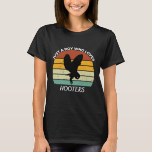 T-shirt Juste un garçon qui aime les hooters