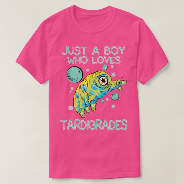 T-shirt Juste Un Garçon Qui Aime Les Tardigrades (Design devant)