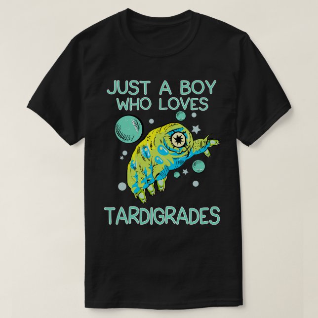 T-shirt Juste Un Garçon Qui Aime Les Tardigrades (Design devant)
