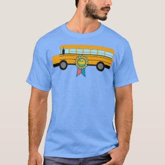 T-shirt Juste un garçon qui aime un bus scolaire