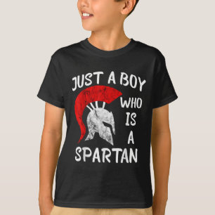 T-shirt Juste Un Garçon Qui Est Un Spartacus Spartiate Coû