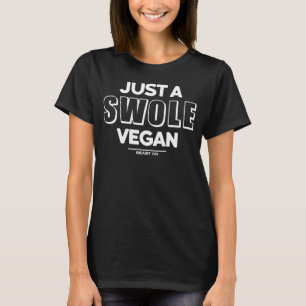 T-shirt Juste un gonfle Vegan entraînement Fitness Motivat