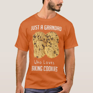 T-shirt Juste Un Grand-Père Qui Aime Cuisiner Des Biscuits