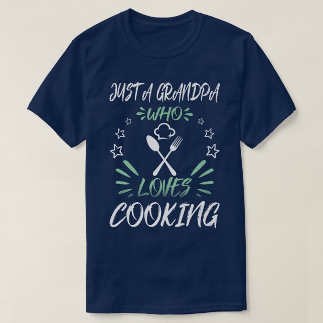 T-shirt Juste Un Grand-Père Qui Aime CuisinerT-Chemise (Design devant)