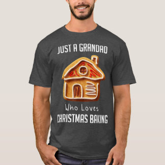 T-shirt Juste Un Grand-Père Qui Aime La Cuisine De Noël 21