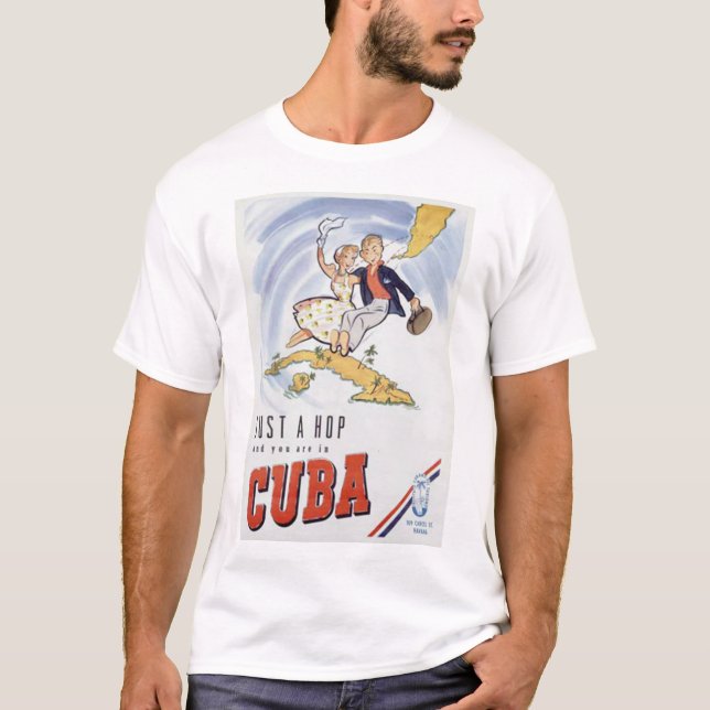 T-shirt juste un houblon, Cuba (Devant)