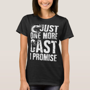 T-shirt juste un lancer de plus je promets