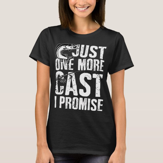 T-shirt juste un lancer de plus je promets (Devant)