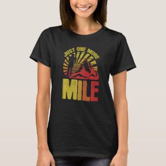 T-shirt Juste Un Miles De Plus Femmes Athelete Sports Love