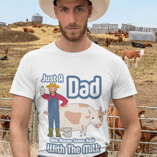 T-shirt Juste un papa plaisanteries Hilarious Comédie Homm