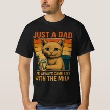 Juste un papa qui est toujours revenu avec le lait