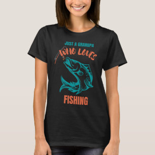 T-shirt Juste un papy qui aime la pêche - Fête des grands-