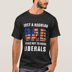 T-shirt Juste Un Père Régulier Qui Essaie De Ne Pas Amen