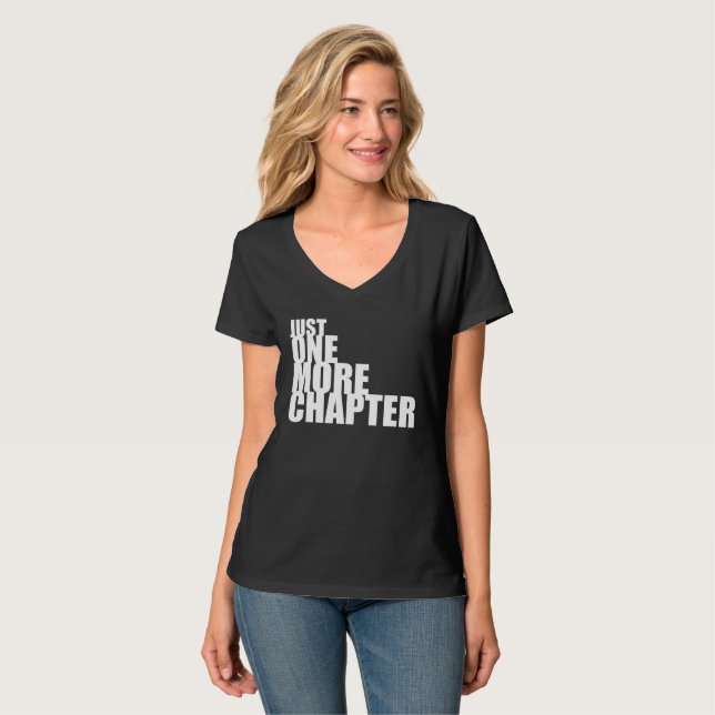 T-shirt Juste un plus de chapitre (foncé) (Devant entier)