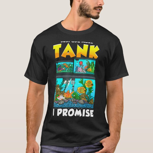 T-shirt Juste Un Poisson De Plus Je Promets Aquarist Aquar (Devant)