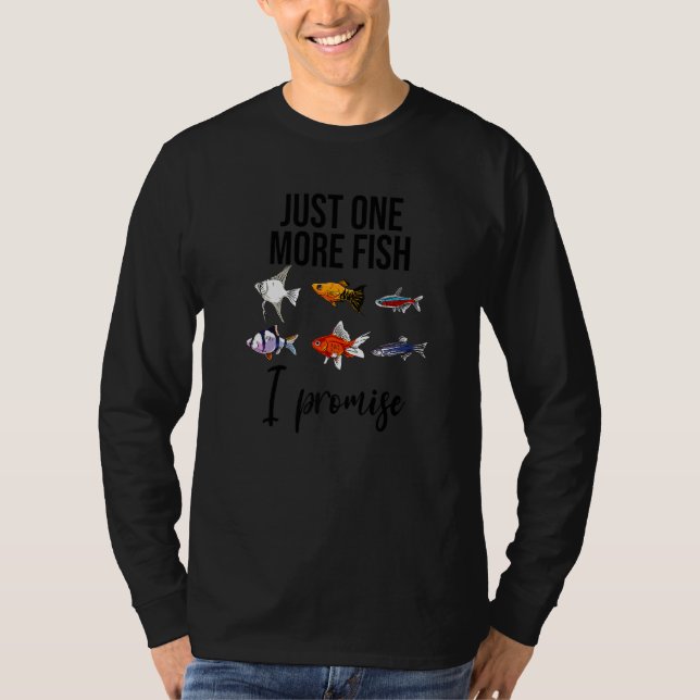 T-shirt Juste Un Poisson De Plus Je Promets Poisson D'Eau  (Devant)