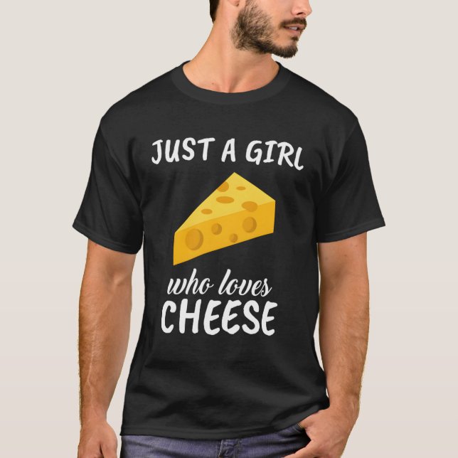 T-shirt Juste Un Qui Aime Fromage Fromage (Devant)