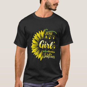 T-shirt Juste un qui aime le fleuriste