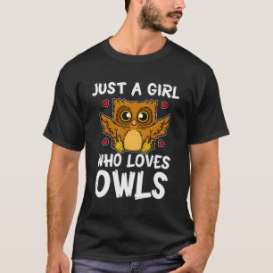 T-shirt Juste Un Qui Aime Les Chouettes Night Owl