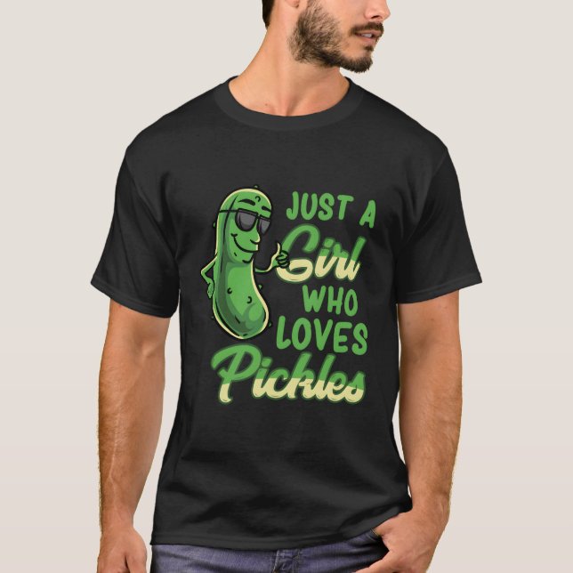 T-shirt Juste Un Qui Aime Les Pickles Pickles Pickle (Devant)