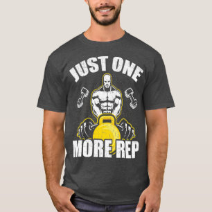 T-shirt Juste Un Rep Bodybuilding Poids