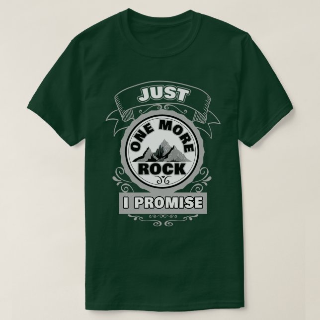 T-shirt Juste un rocher de plus je promet 54 (Design devant)